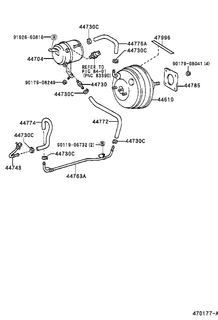 MARK 2 |  BRAKE BOOSTER VACUUM TUBE
