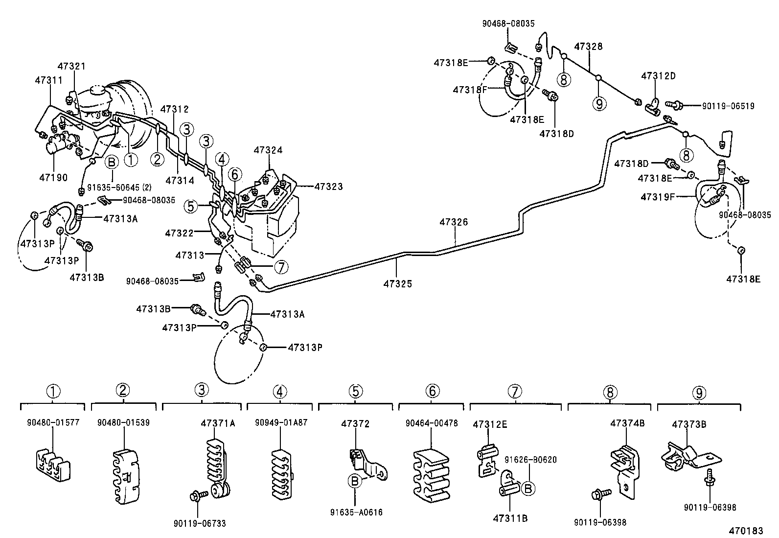  MARK 2 |  BRAKE TUBE CLAMP