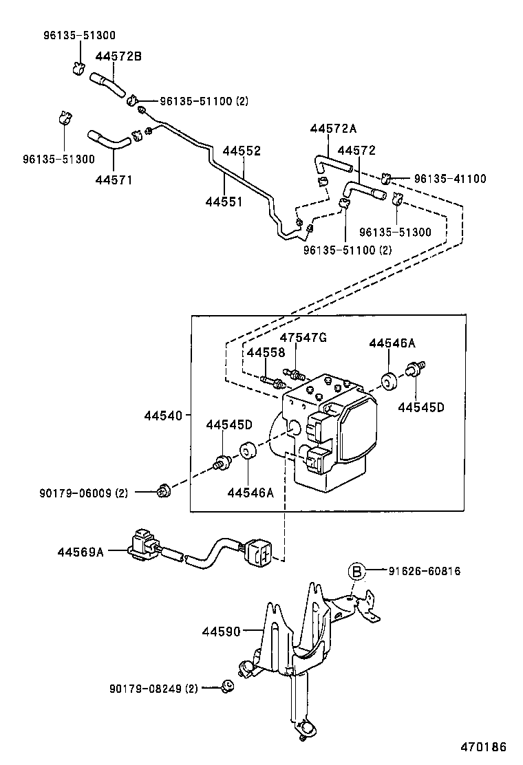  MARK 2 |  BRAKE TUBE CLAMP