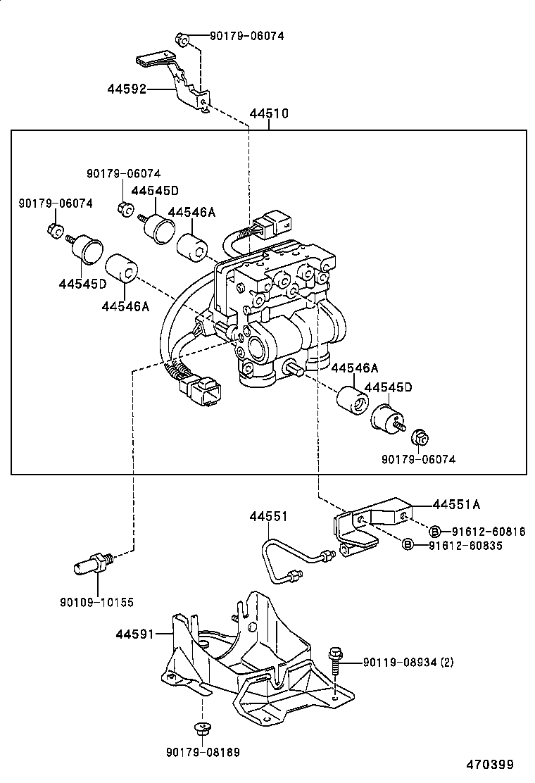 LVN CRE TRN MRN |  BRAKE TUBE CLAMP