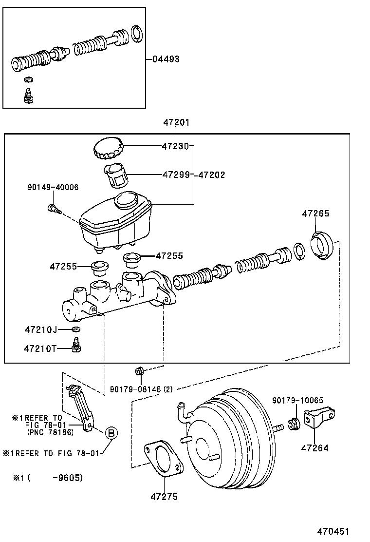  SUPRA |  BRAKE MASTER CYLINDER