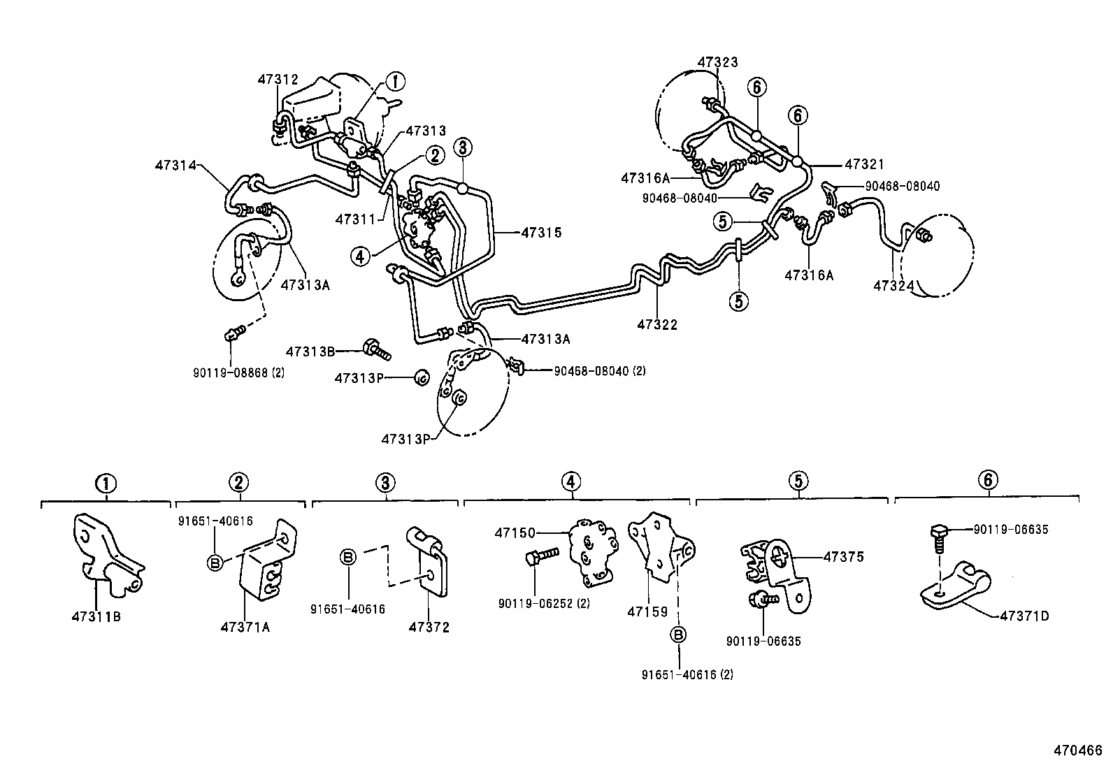  SPRINTER |  BRAKE TUBE CLAMP