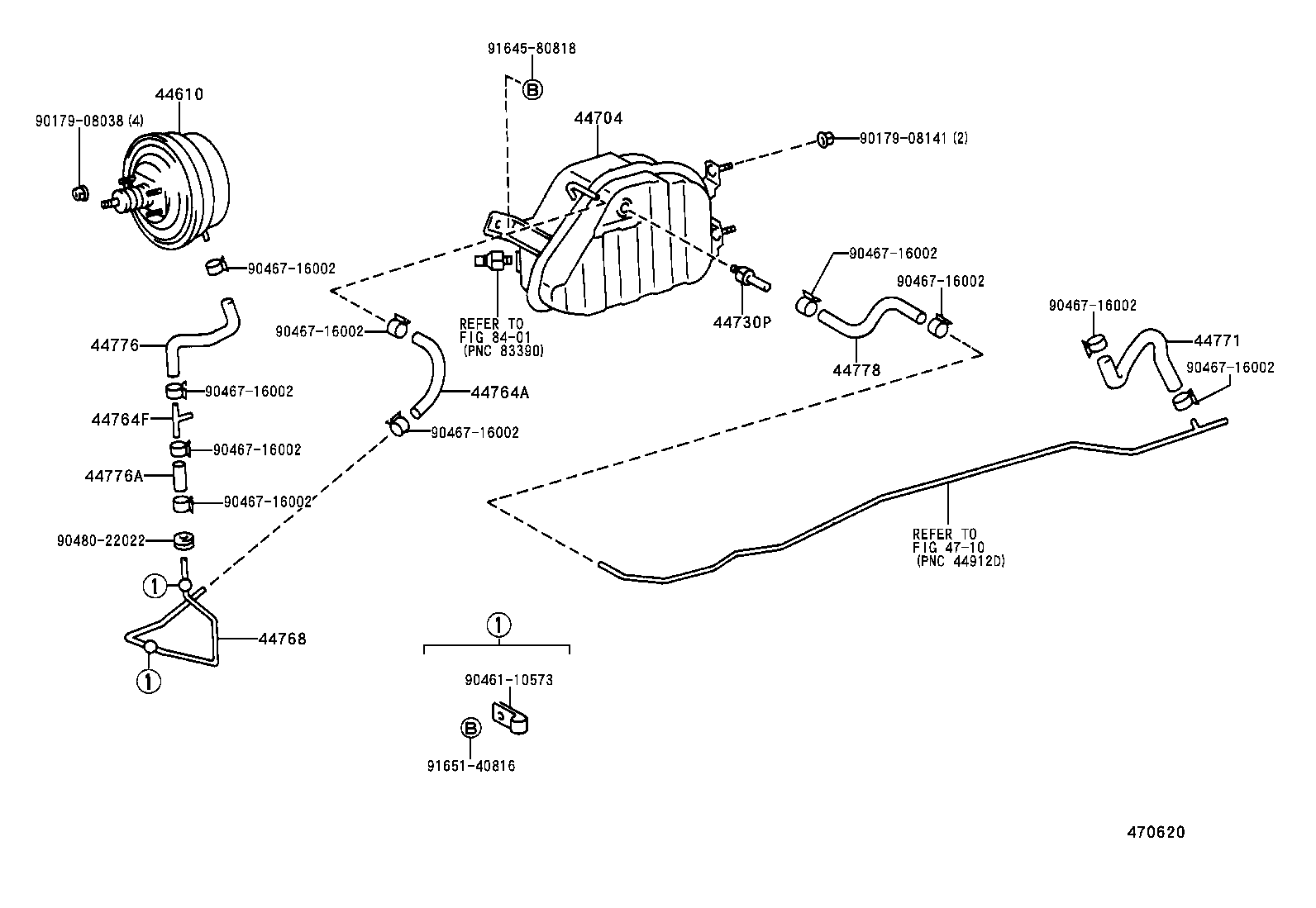  DYNA 200 TOYOACE G25 |  BRAKE BOOSTER VACUUM TUBE
