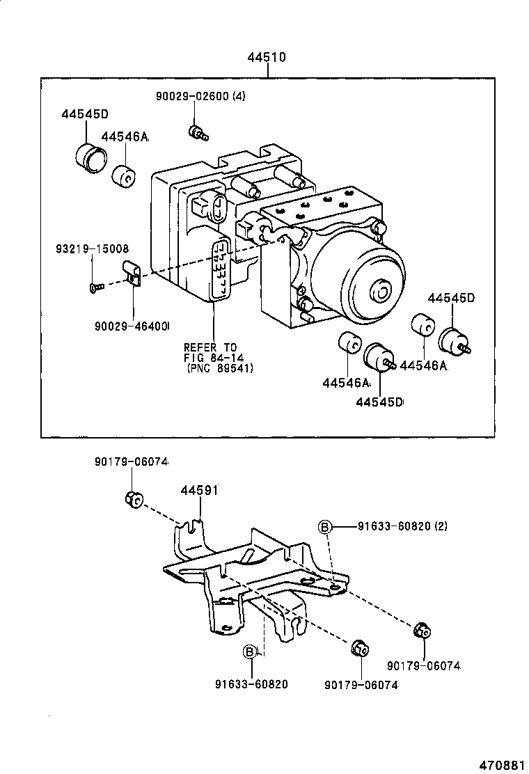  CALDINA |  BRAKE TUBE CLAMP