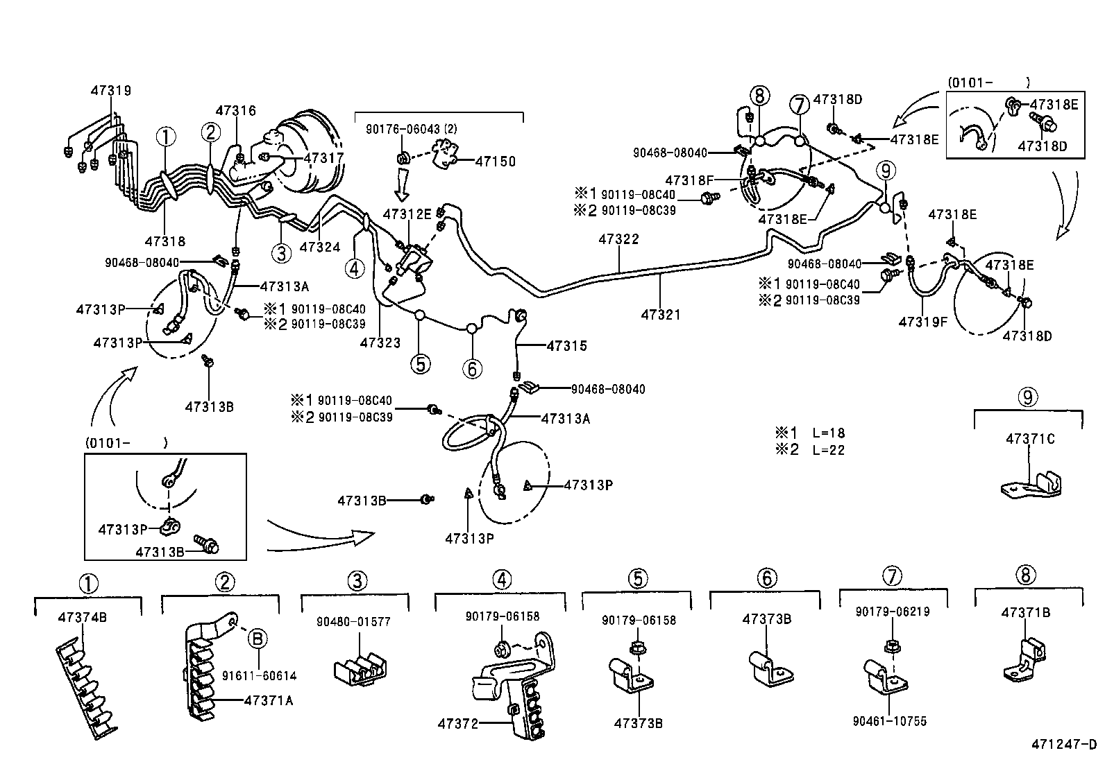  MARK 2 WG |  BRAKE TUBE CLAMP