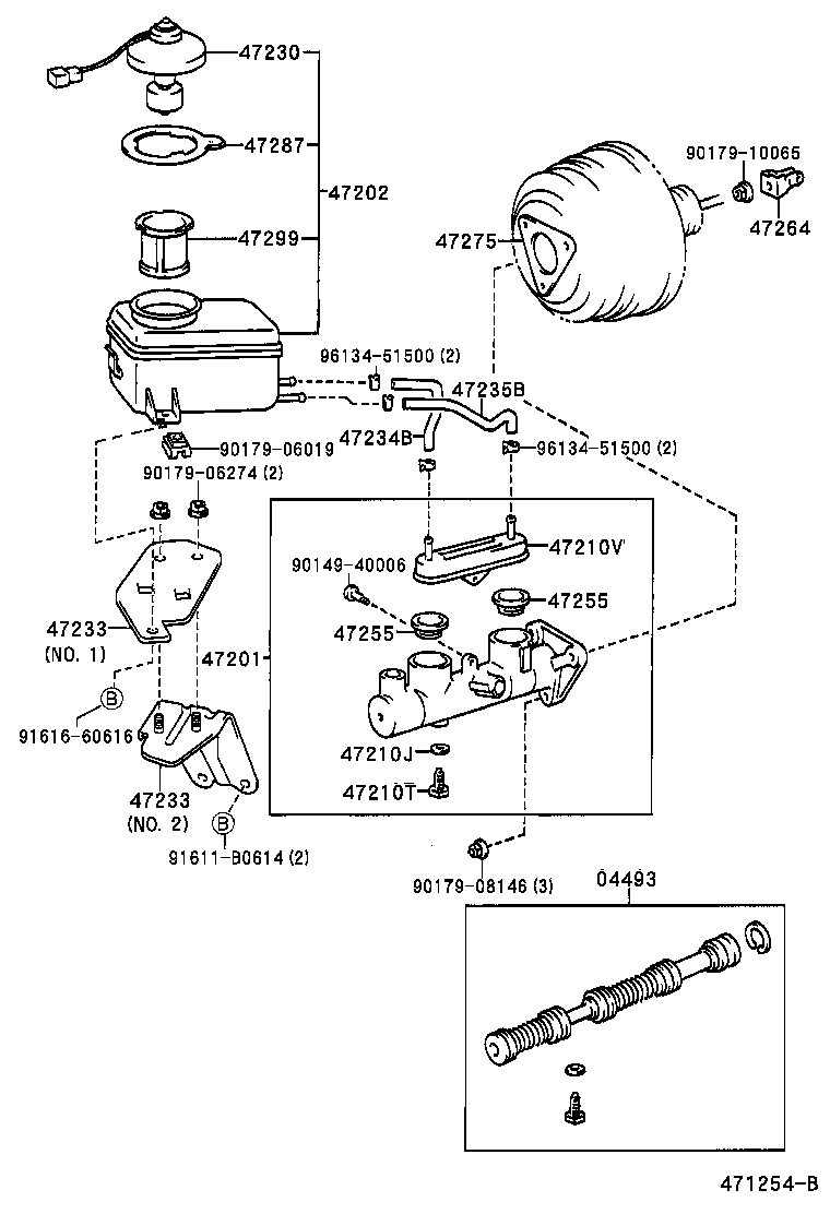  NADIA |  BRAKE MASTER CYLINDER