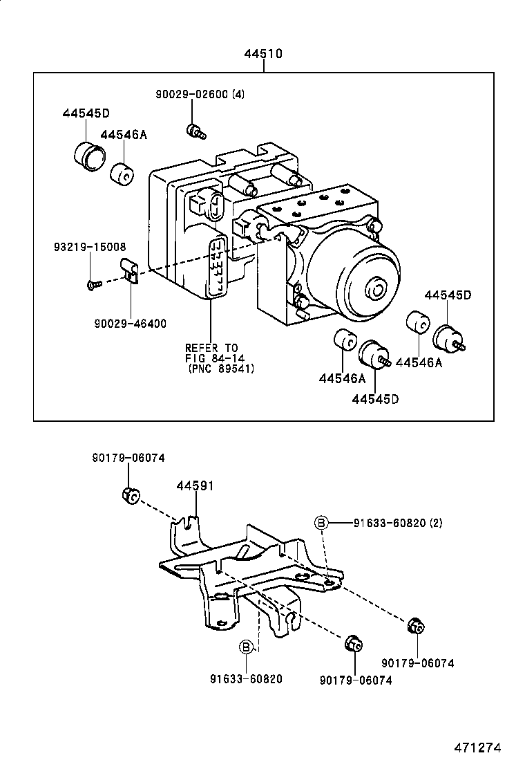  CARINA FF |  BRAKE TUBE CLAMP