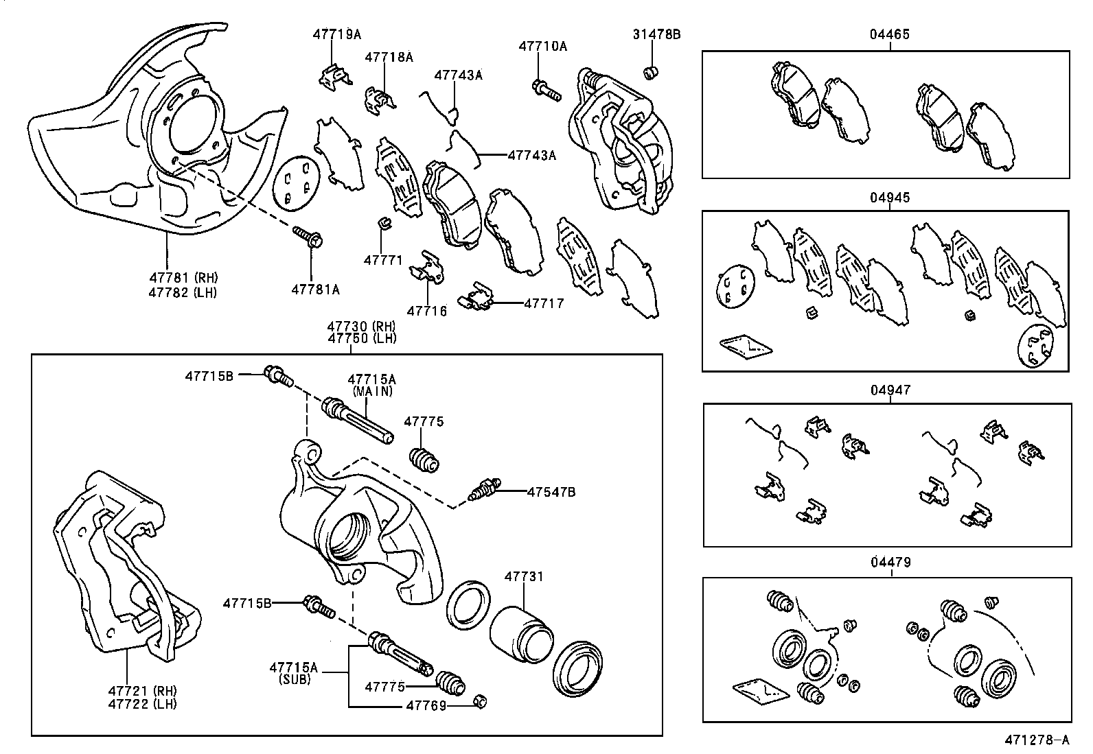  MARK 2 |  FRONT DISC BRAKE CALIPER DUST COVER