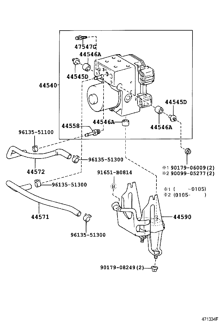  ALTEZZA ALTEZZA GITA |  BRAKE TUBE CLAMP