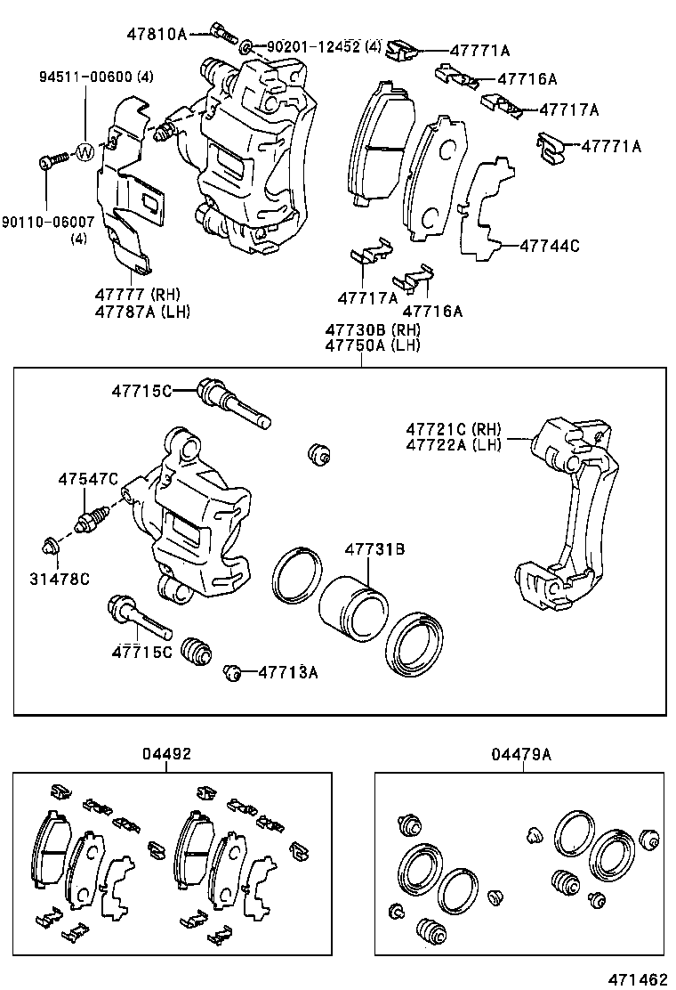  LAND CRUISER S T H T |  REAR DISC BRAKE CALIPER DUST COVER