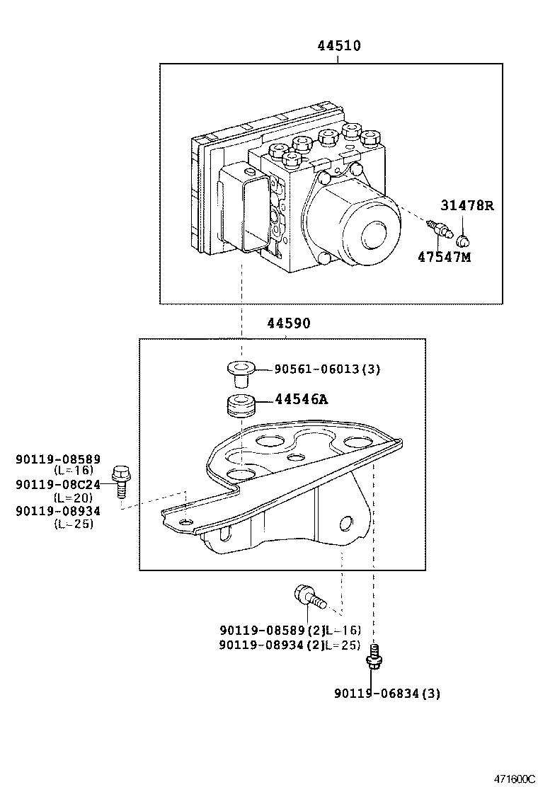  PLATZ |  BRAKE TUBE CLAMP