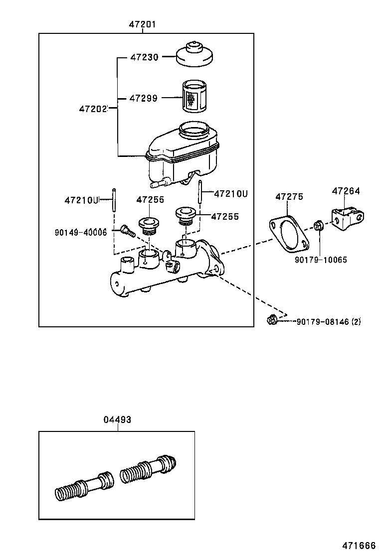  WINDOM |  BRAKE MASTER CYLINDER