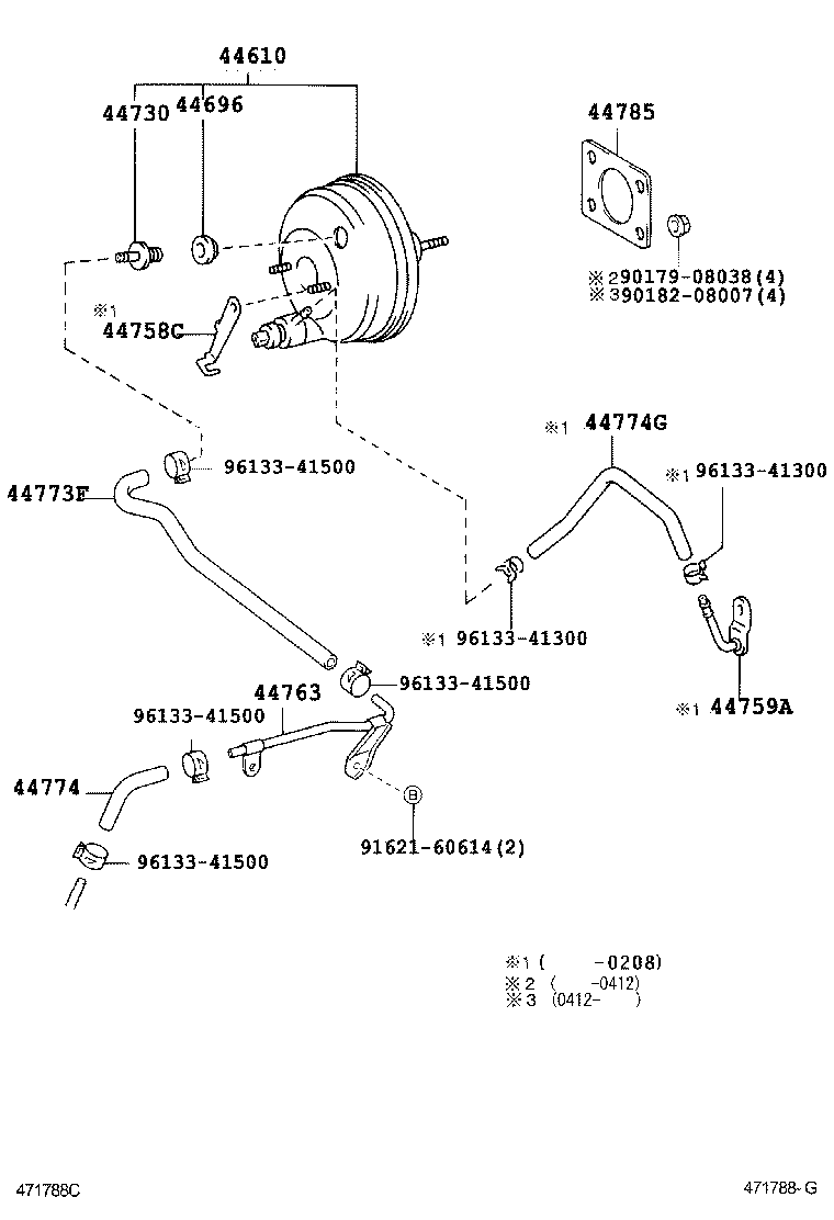  VITZ |  BRAKE BOOSTER VACUUM TUBE