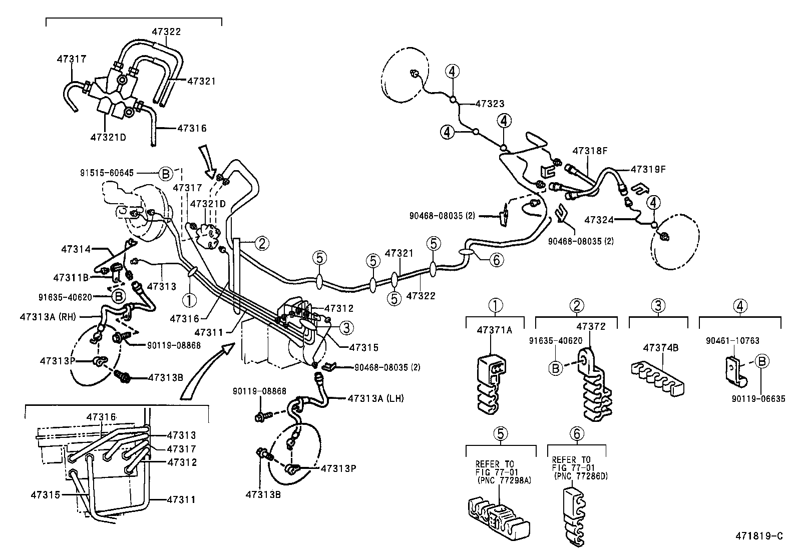  FUN CARGO |  BRAKE TUBE CLAMP