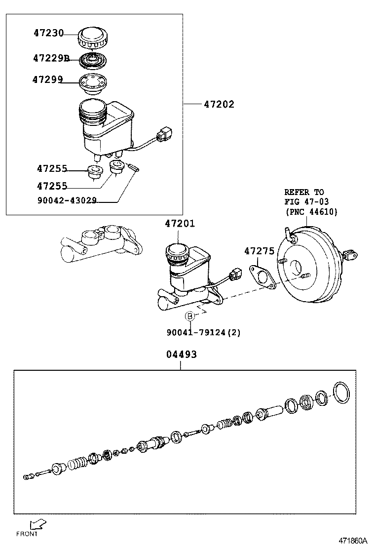  CAMI |  BRAKE MASTER CYLINDER