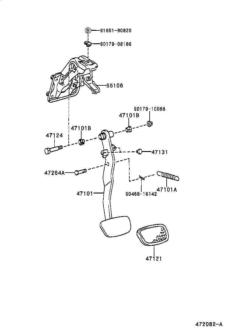  OPA |  BRAKE PEDAL BRACKET