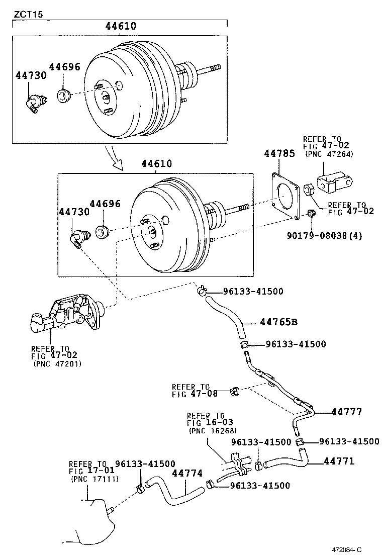  OPA |  BRAKE BOOSTER VACUUM TUBE