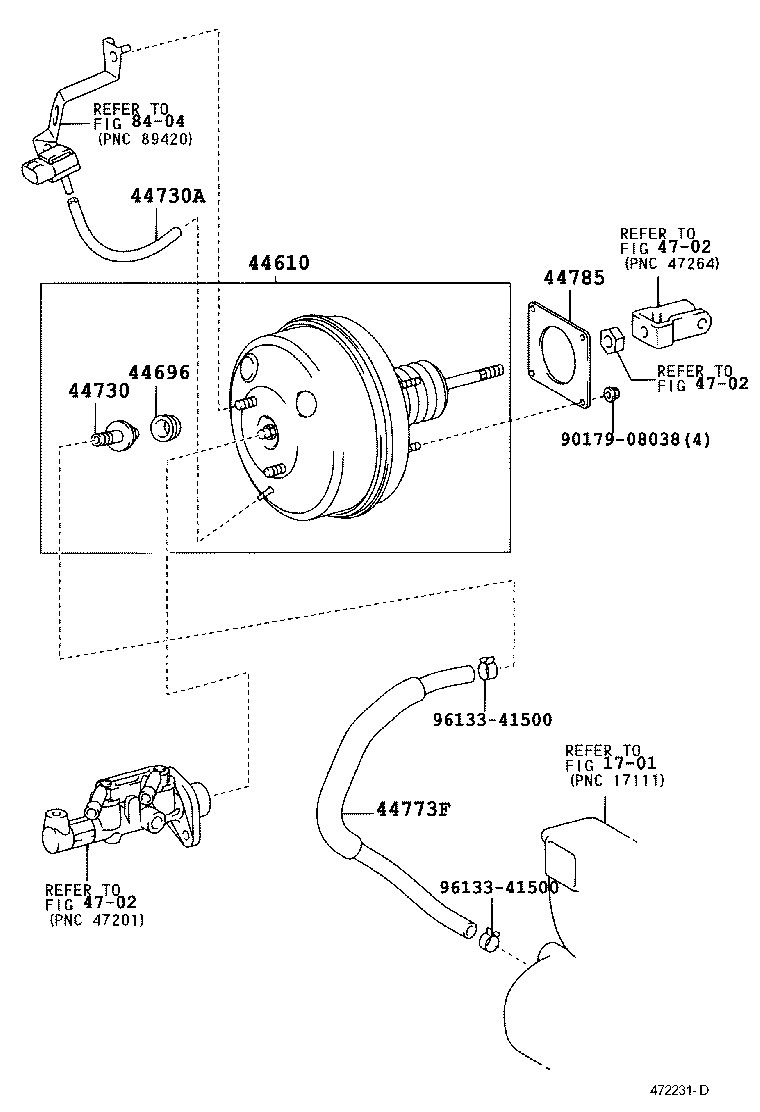  OPA |  BRAKE BOOSTER VACUUM TUBE