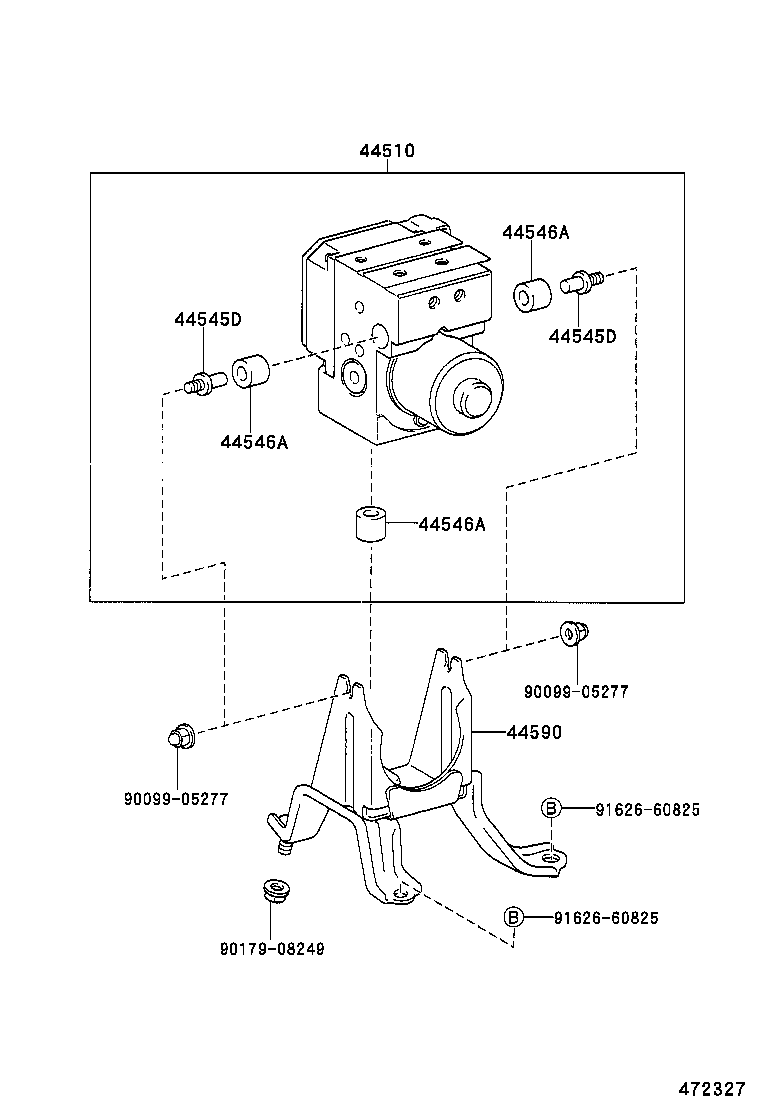  HARRIER |  BRAKE TUBE CLAMP