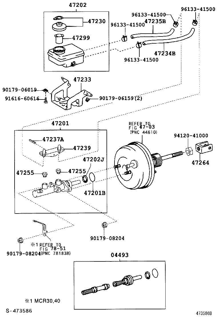  ESTIMA T L |  BRAKE MASTER CYLINDER