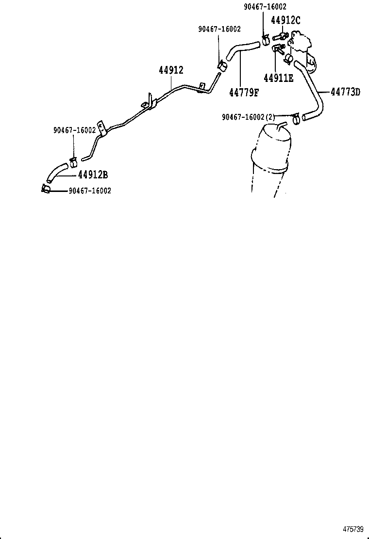  QUICK DELIVERY |  EXHAUST BRAKE TUBE CLAMP