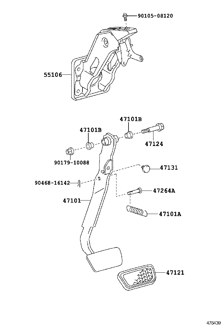  WILL CYPHA |  BRAKE PEDAL BRACKET
