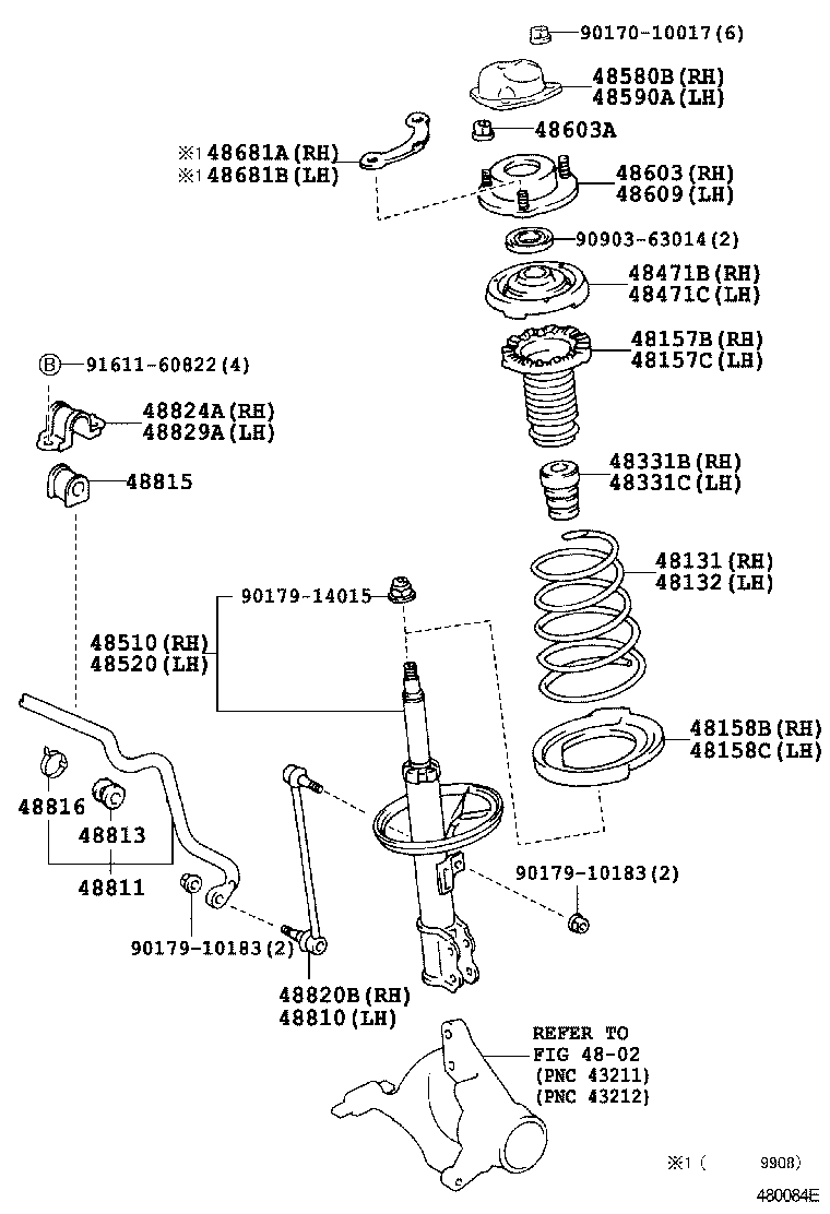  WINDOM |  FRONT SPRING SHOCK ABSORBER