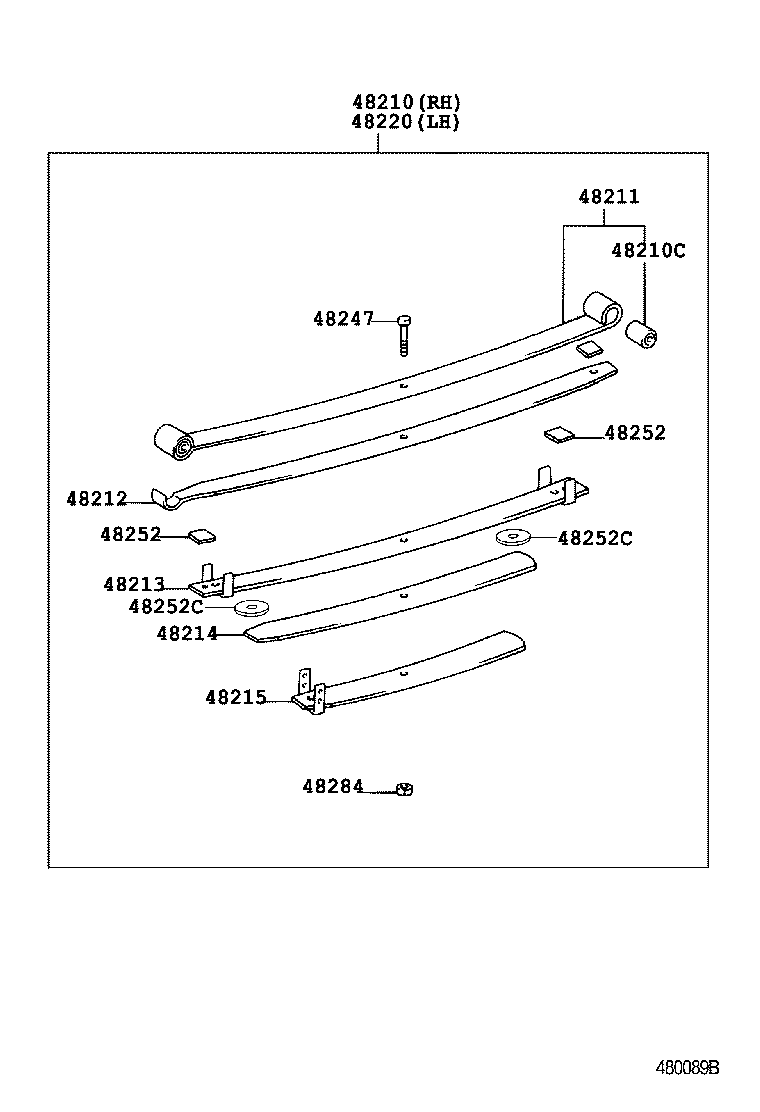  HIACE REGIUSACE |  REAR SPRING SHOCK ABSORBER