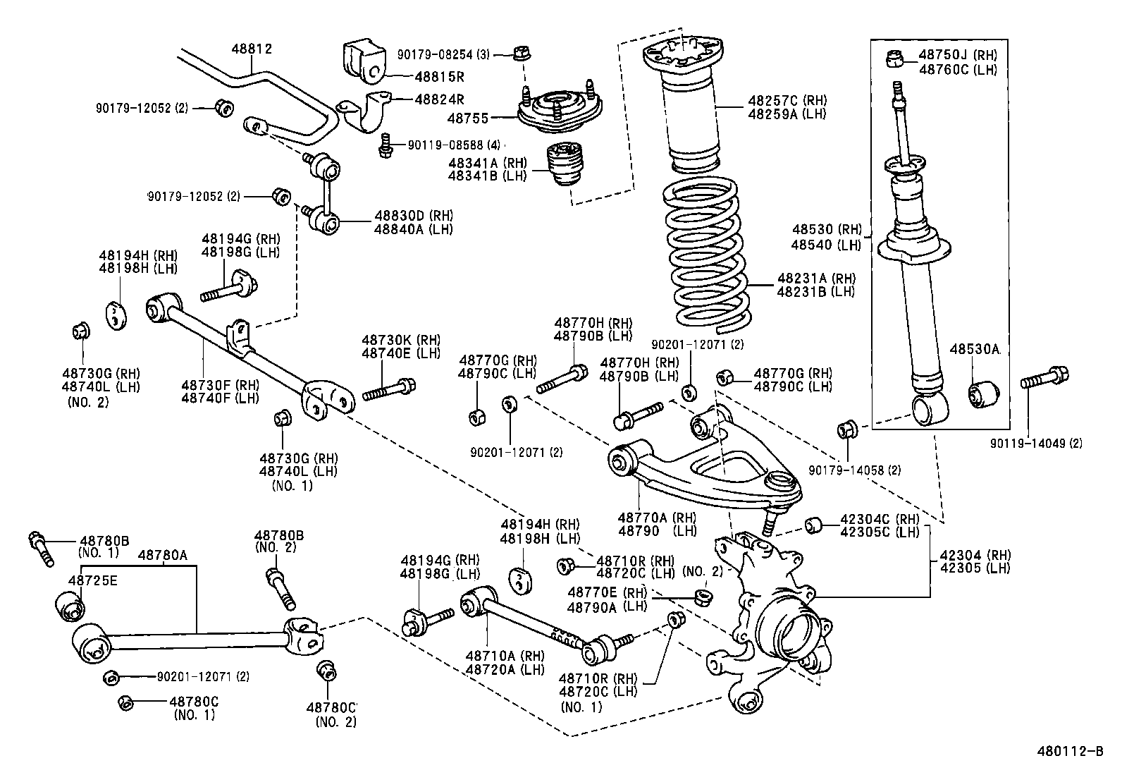  MARK 2 |  REAR SPRING SHOCK ABSORBER