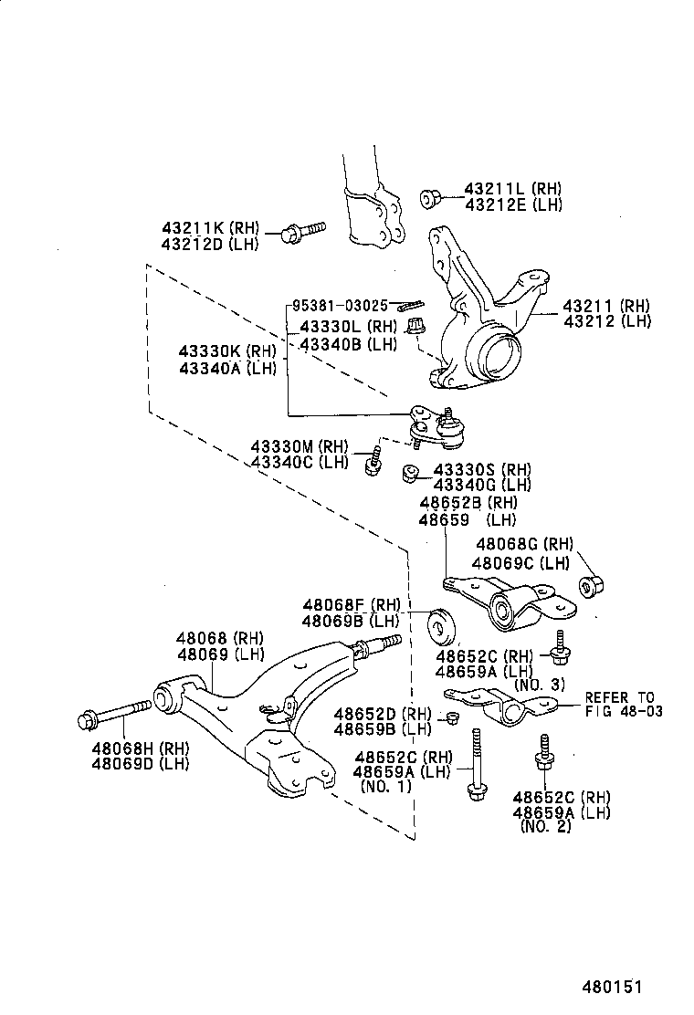  SPRINTER |  FRONT AXLE ARM STEERING KNUCKLE