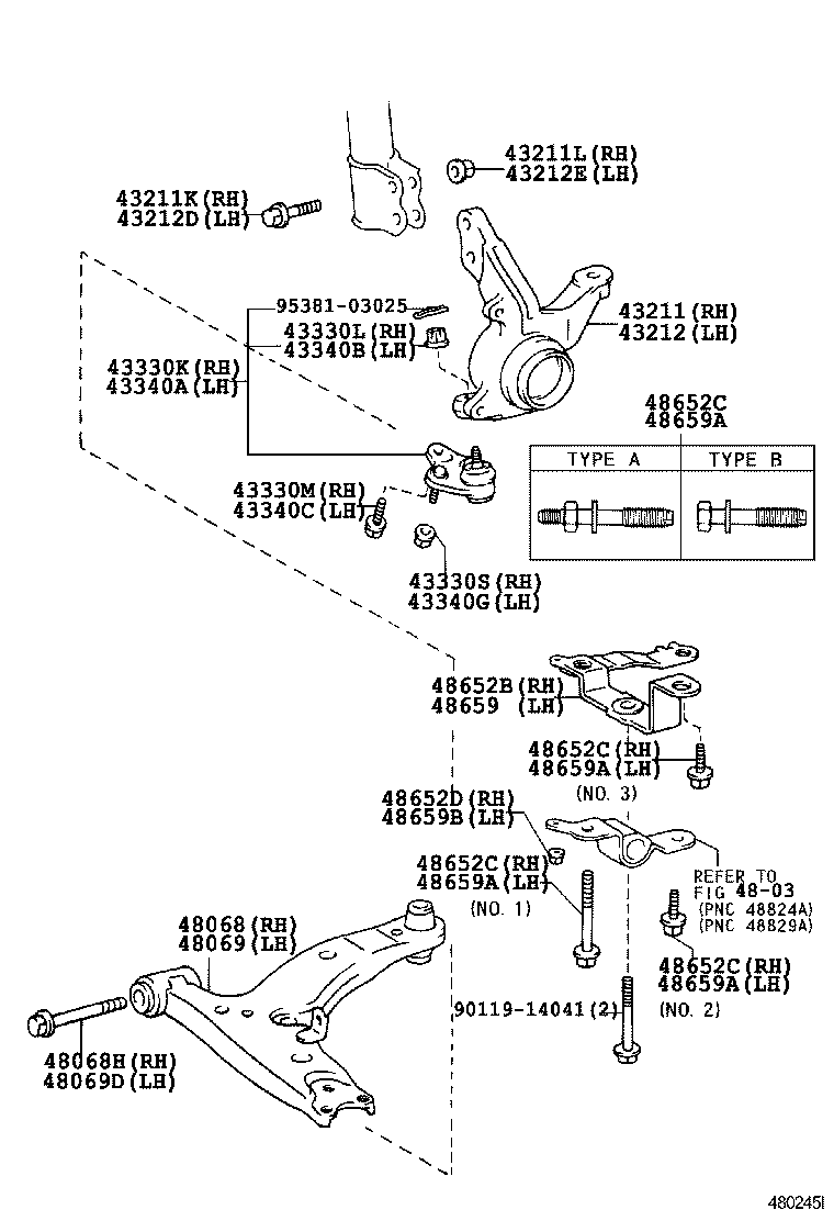  SPRINTER |  FRONT AXLE ARM STEERING KNUCKLE
