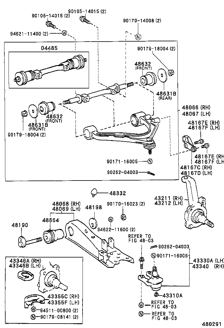  QUICK DELIVERY |  FRONT AXLE ARM STEERING KNUCKLE