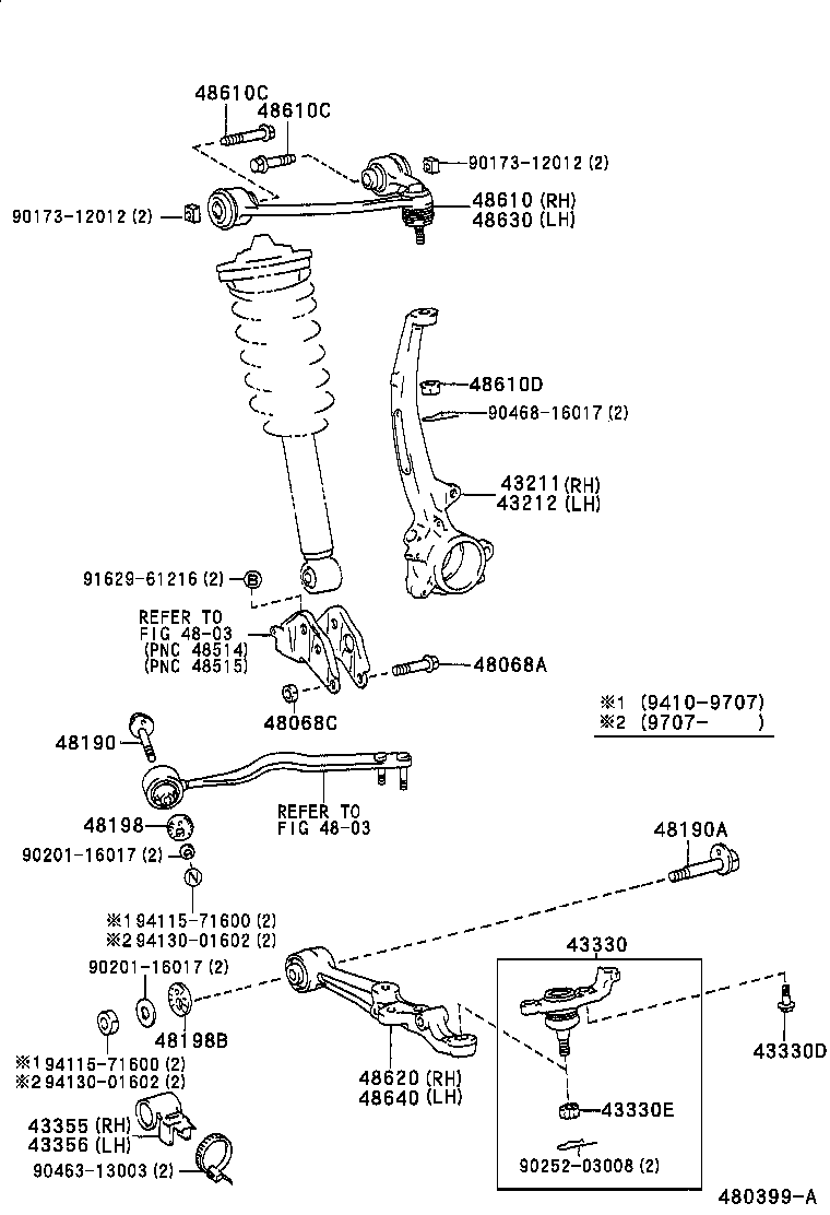  CELSIOR |  FRONT AXLE ARM STEERING KNUCKLE