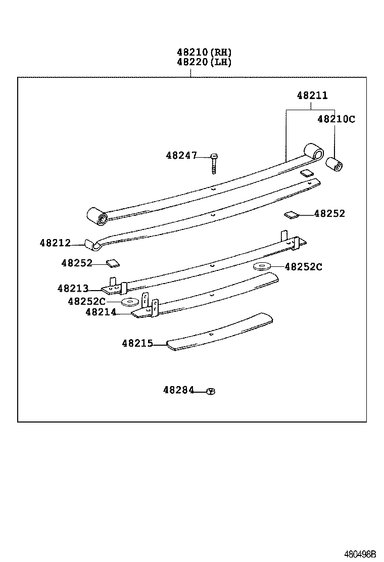  HIACE REGIUSACE |  REAR SPRING SHOCK ABSORBER