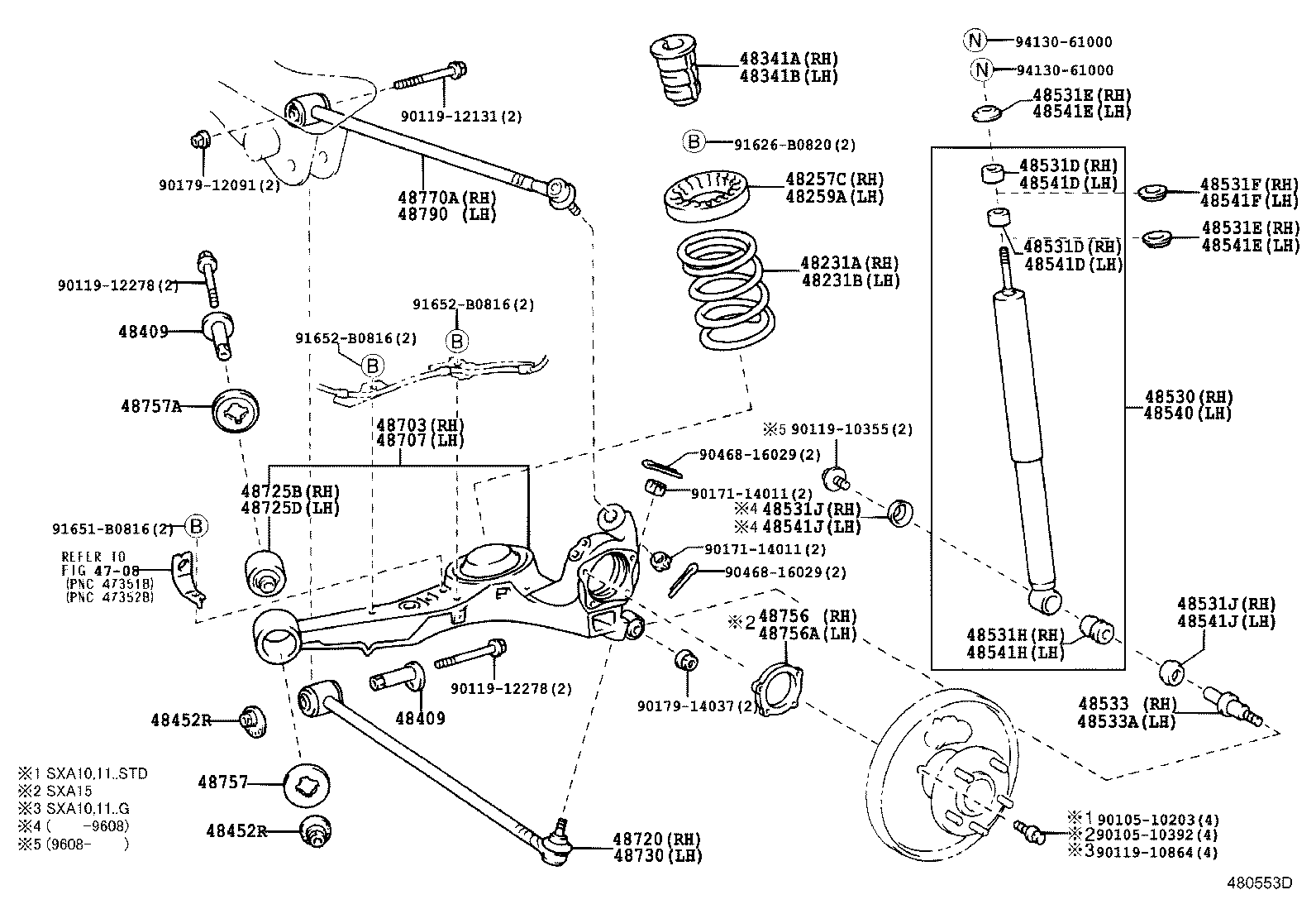  RAV4 |  REAR SPRING SHOCK ABSORBER