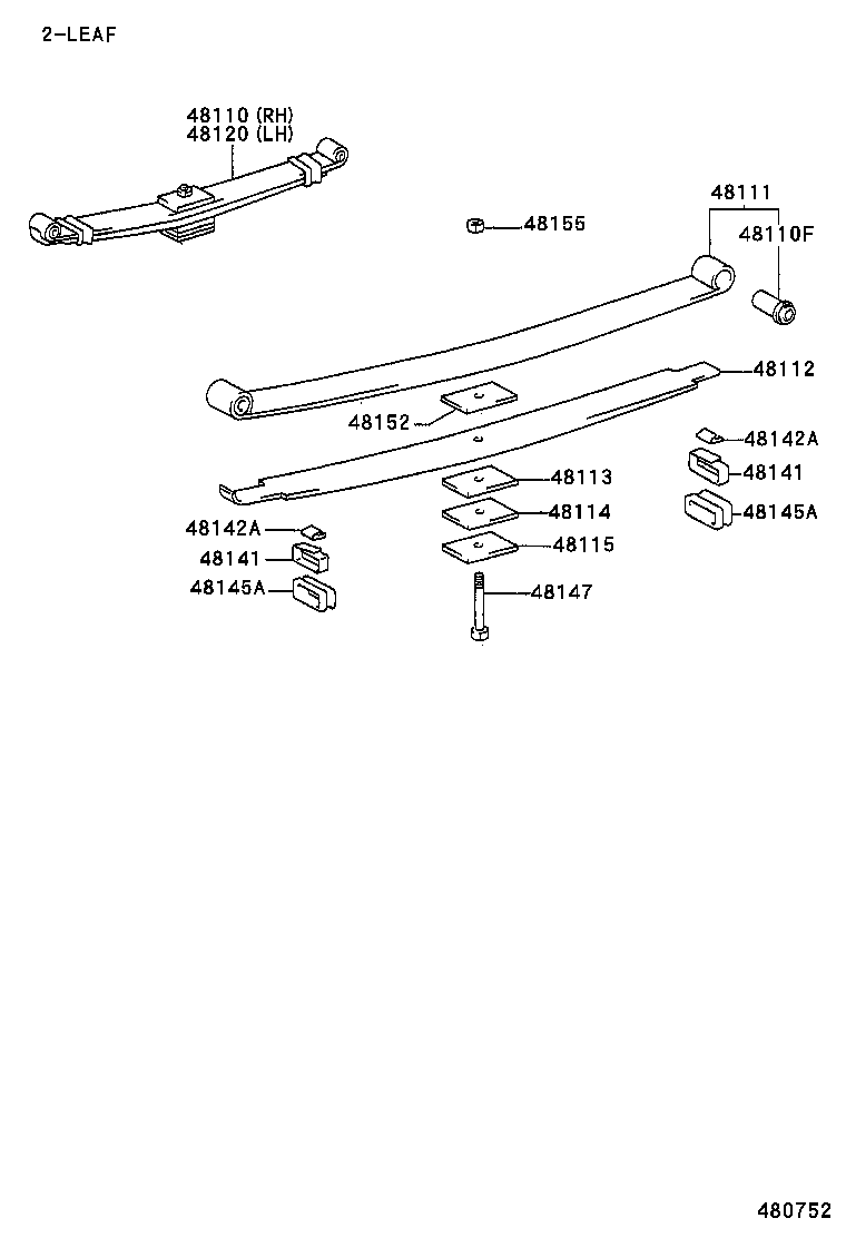  DYNA 200 TOYOACE G25 |  FRONT SPRING SHOCK ABSORBER