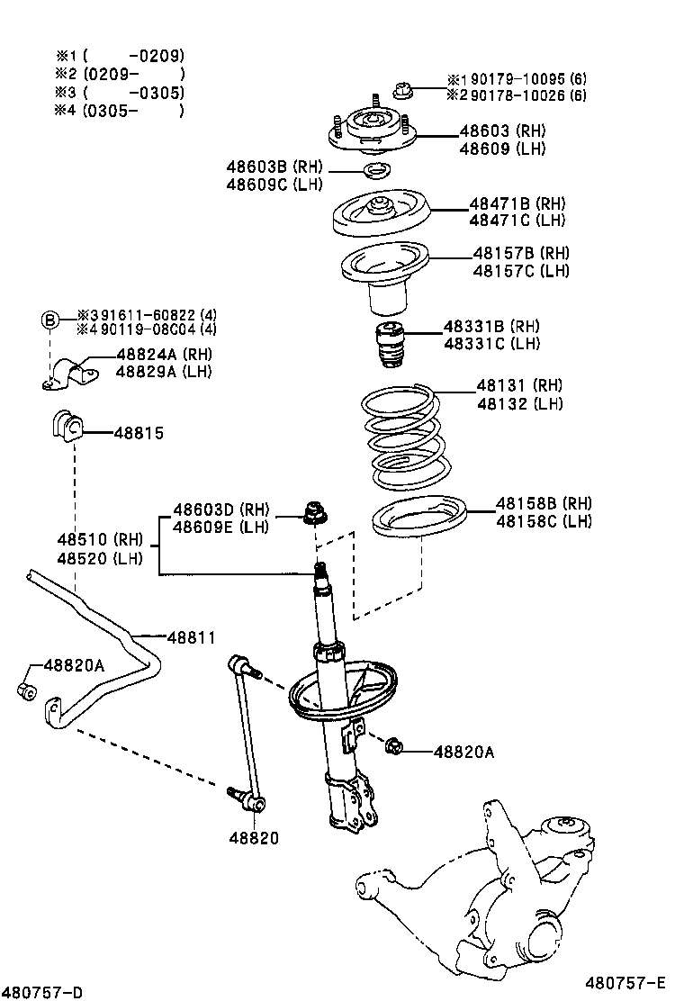  VISTA VISTA ARDEO |  FRONT SPRING SHOCK ABSORBER