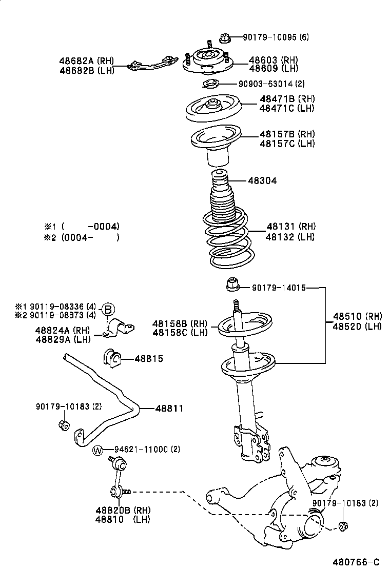  GAIA |  FRONT SPRING SHOCK ABSORBER
