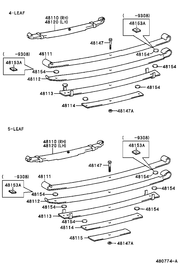  LAND CRUISER S T H T |  FRONT SPRING SHOCK ABSORBER