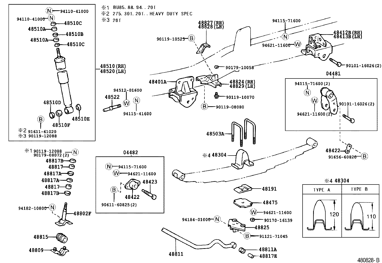 TOYOTA DYNA TOYOACEBU96-MDDTJ3 - POWERTRAIN-CHASSIS - FRONT SPRING ...