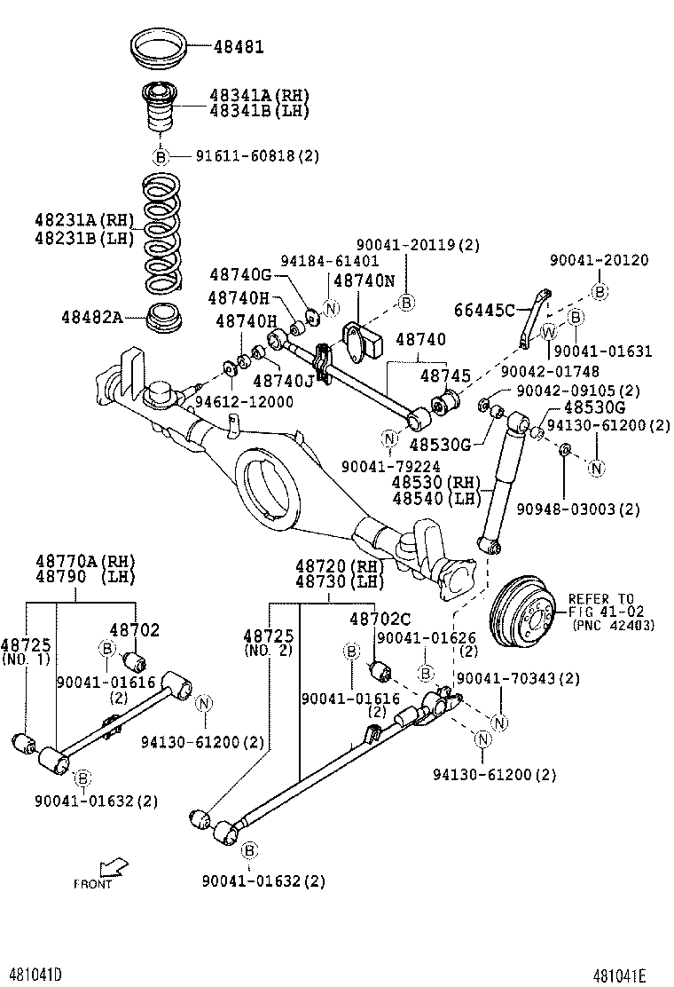  CAMI |  REAR SPRING SHOCK ABSORBER