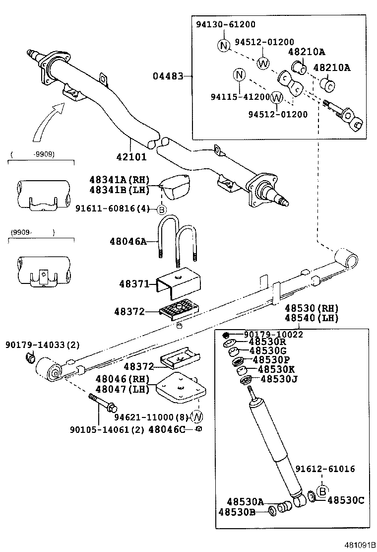  SPRINTER |  REAR SPRING SHOCK ABSORBER