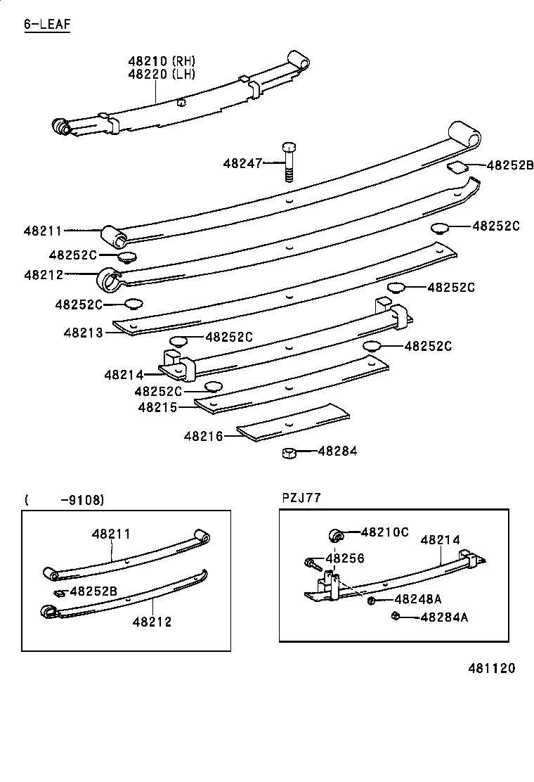  LAND CRUISER S T H T |  REAR SPRING SHOCK ABSORBER
