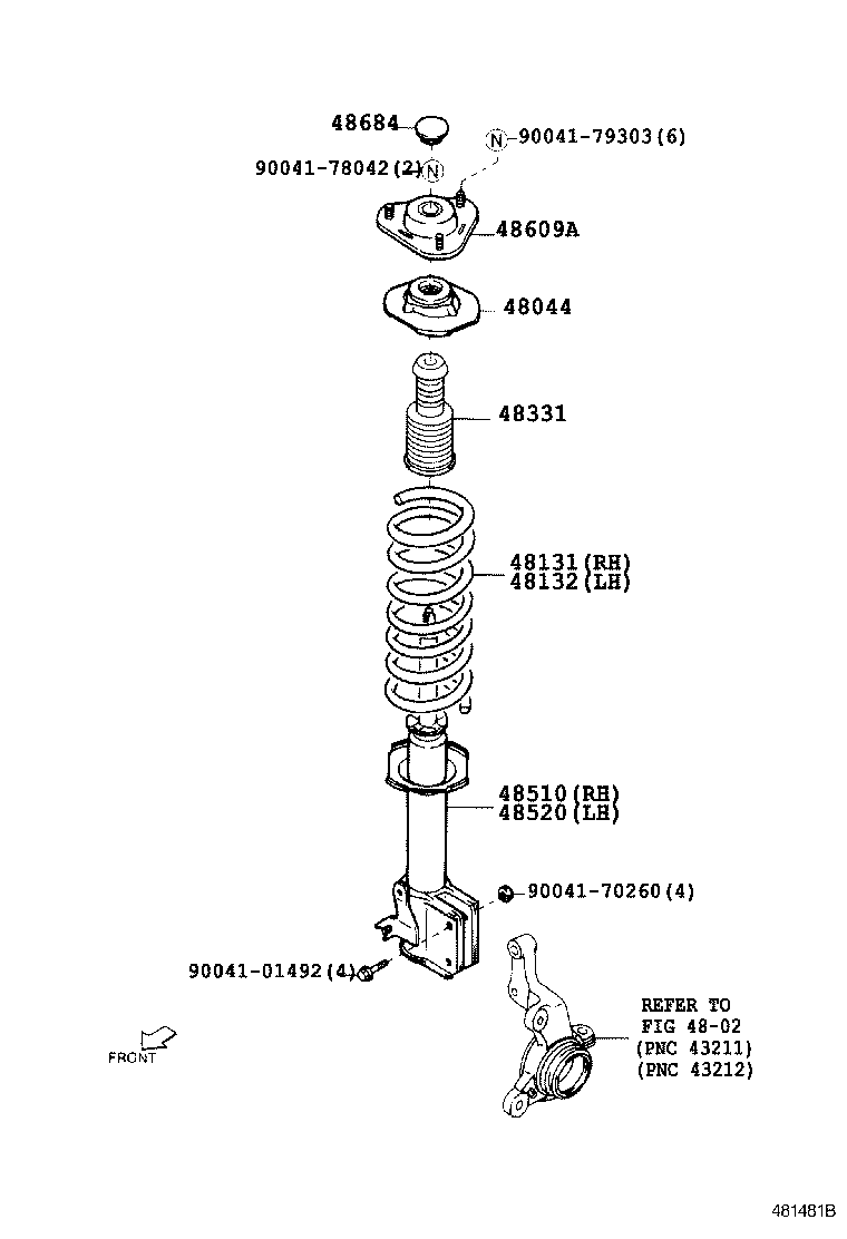  CAMI |  FRONT SPRING SHOCK ABSORBER