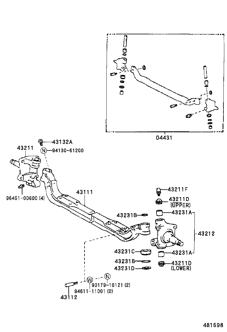  QUICK DELIVERY |  FRONT AXLE ARM STEERING KNUCKLE
