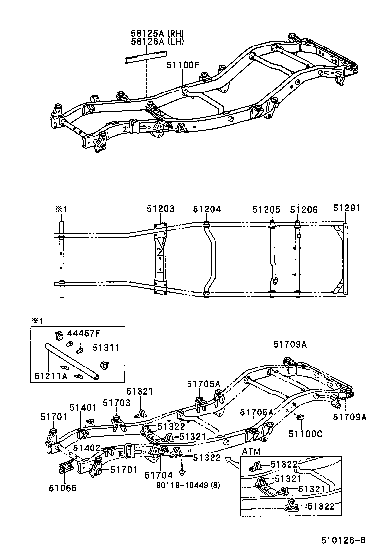  LAND CRUISER S T H T |  FRAME