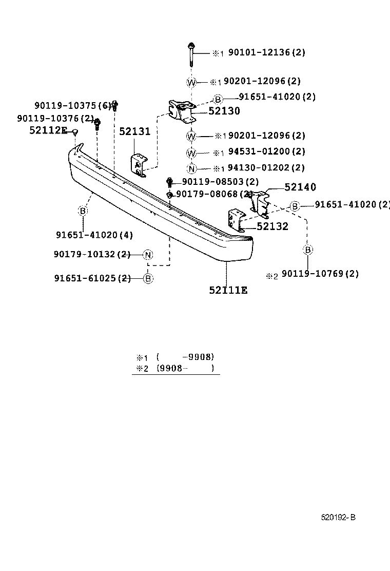  LAND CRUISER S T H T |  FRONT BUMPER BUMPER STAY