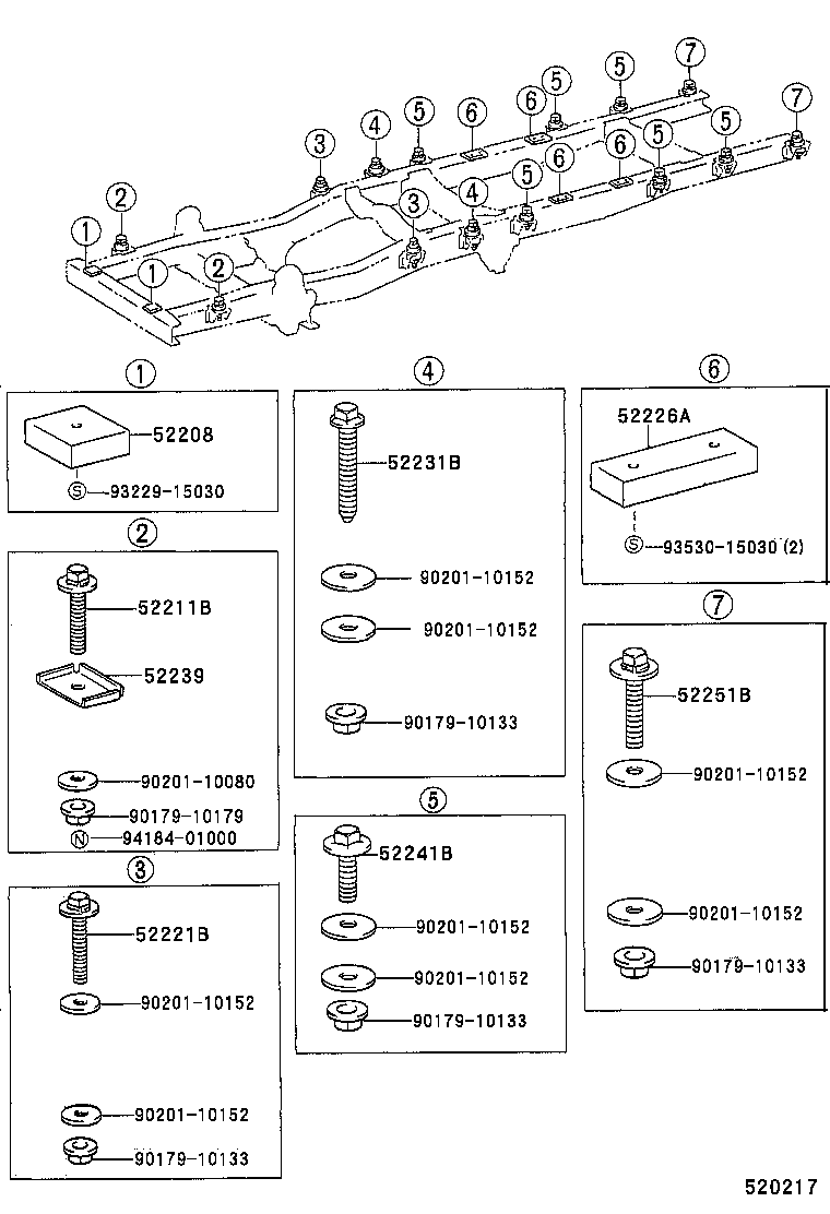  QUICK DELIVERY |  CAB MOUNTING BODY MOUNTING
