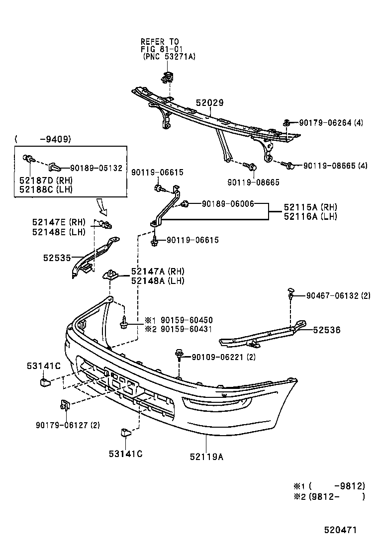  SPRINTER |  FRONT BUMPER BUMPER STAY
