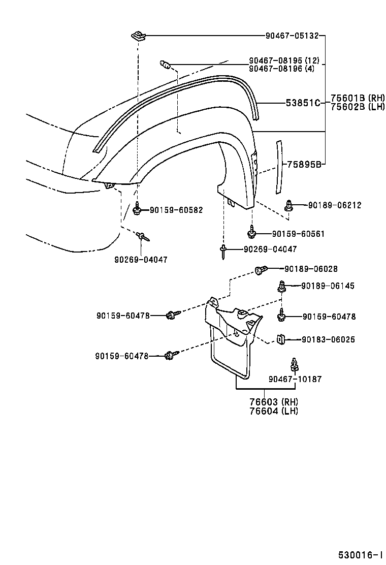  LAND CRUISER PRADO |  HOOD FRONT FENDER